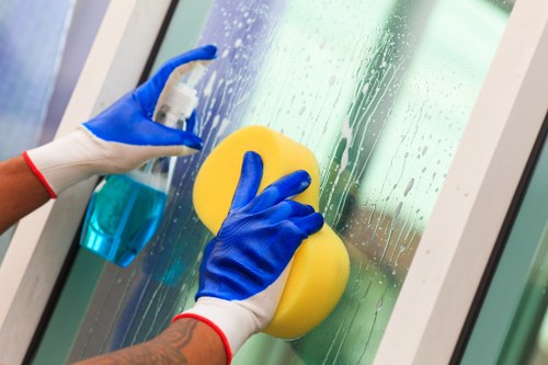 Customer raising a complaint about carpet cleaning service
