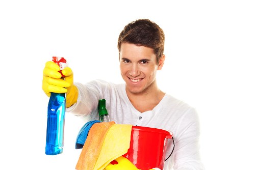Chemical handling and safety controls during carpet cleaning work